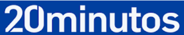 Logo de 20minutos en color azul